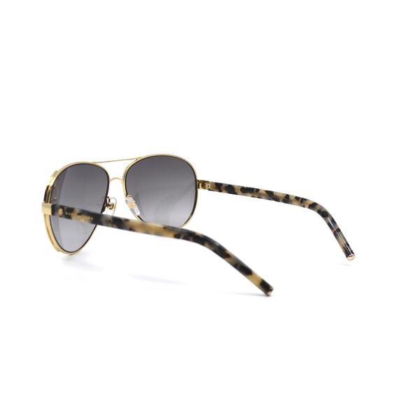 MARC JACOBS 66/S UCEIC GOLD/BLACK GREY GRADIENT AVIATOR SUNGLASSES - Picture 4 of 9